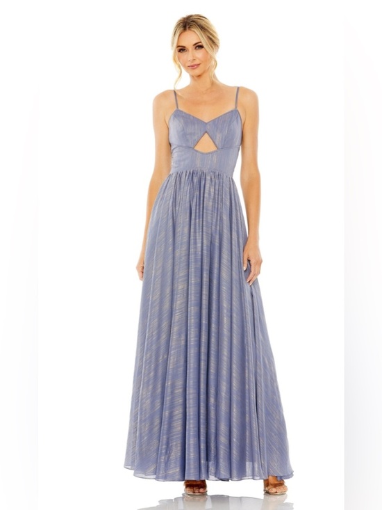 Mac Duggal Dresses & Skirts - Mac Duggal Metallic Cut Out Maxi Dress